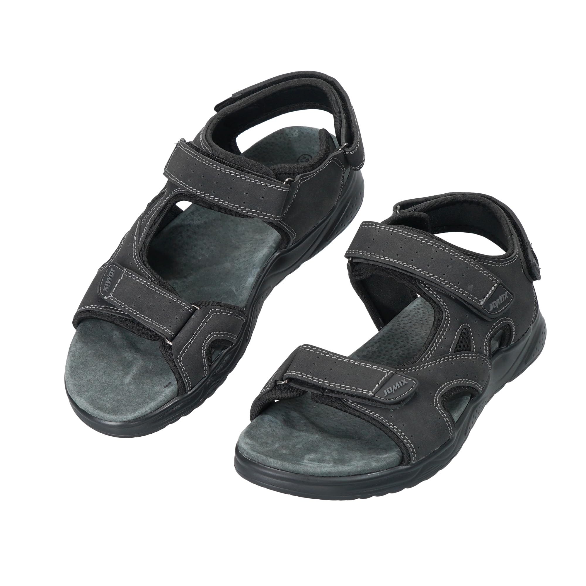 JOMIX Sandali Uomo Sportivi Estivi Comodi con Chiusura a Strappo Regolabile Scarpe da Camminata Casual Leggeri per Mare Spiaggia Vacanze Trekking Urbano Outdoor