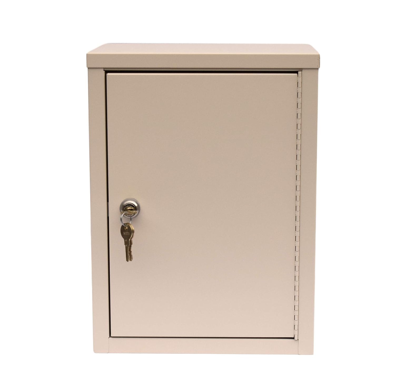 Omnimed Large Narcotic Cabinet, American Made Single Door, Double Lock, 4 Shelves, in Stainless Steel (24"H X 16"W X 8"D) (181501_Group_Narco_CABS)