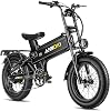 ANIIOKI 48V 60AH Electric Bikes, Ebikes for Adults, 1400W Electric Bicycles, 30MPH Electric Bike for Adults, Fat Tire Electric Bike, Electric Mountain Bike, Shimano 7 Speed
