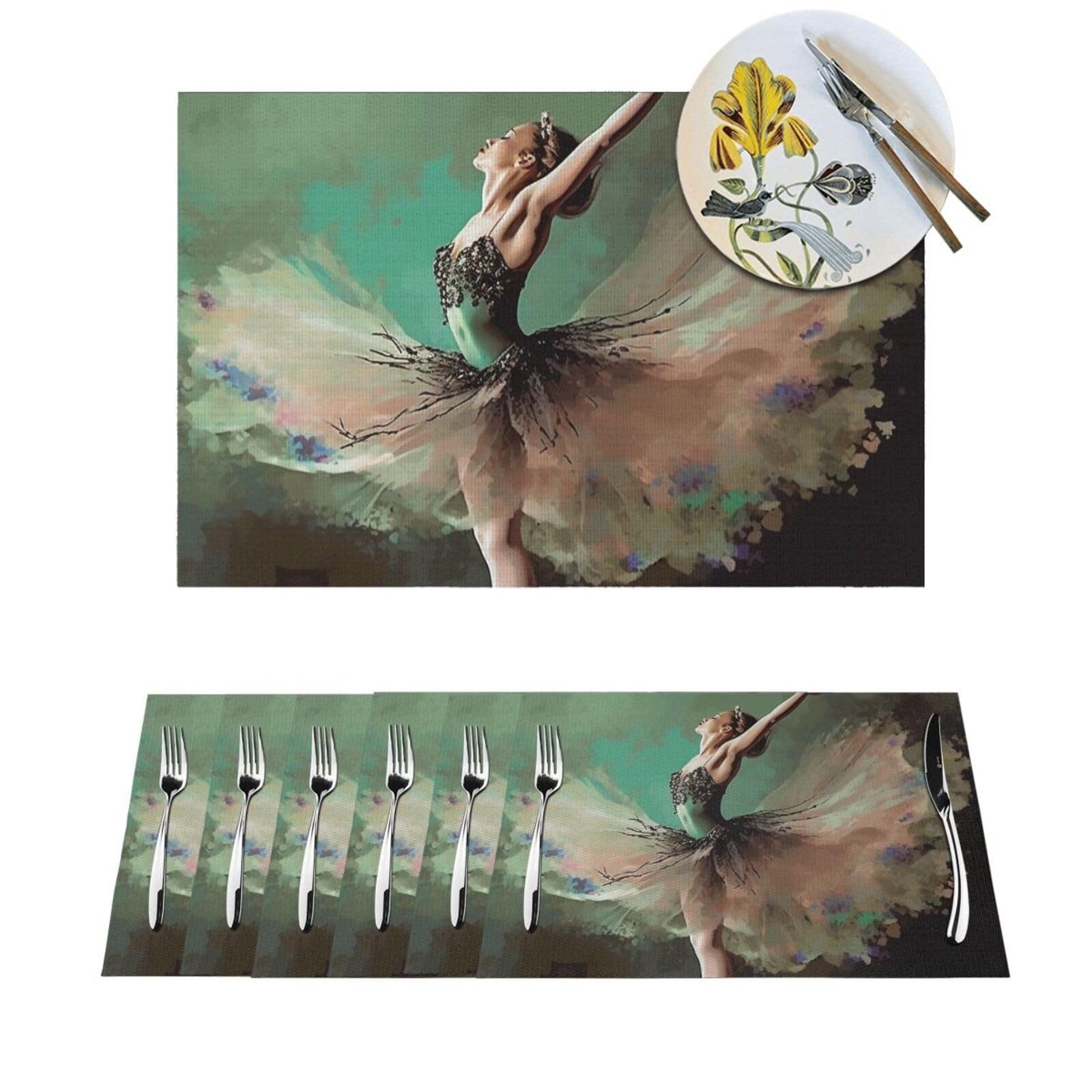Tapis de table de cuisine en PVC tissé pour repas conviviaux en intérieur et extérieur