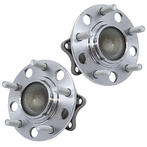 Miniatura 160 de TRQ Juego de 2 rodamientos de rueda delantera y conjunto de cubo compatible con Ford Mustang 2005-2007 2005-2014