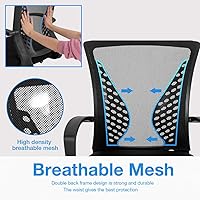 Vista 5 de Silla de dibujo alta de oficina, silla de escritorio de pie, altura ajustable con brazos, reposapiés, soporte para espalda, silla de escritorio