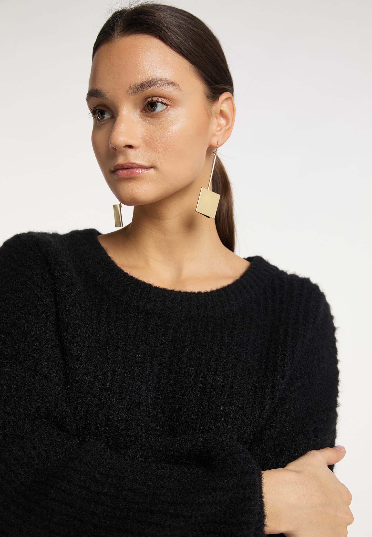 IMANE Maglione Girocollo Donna