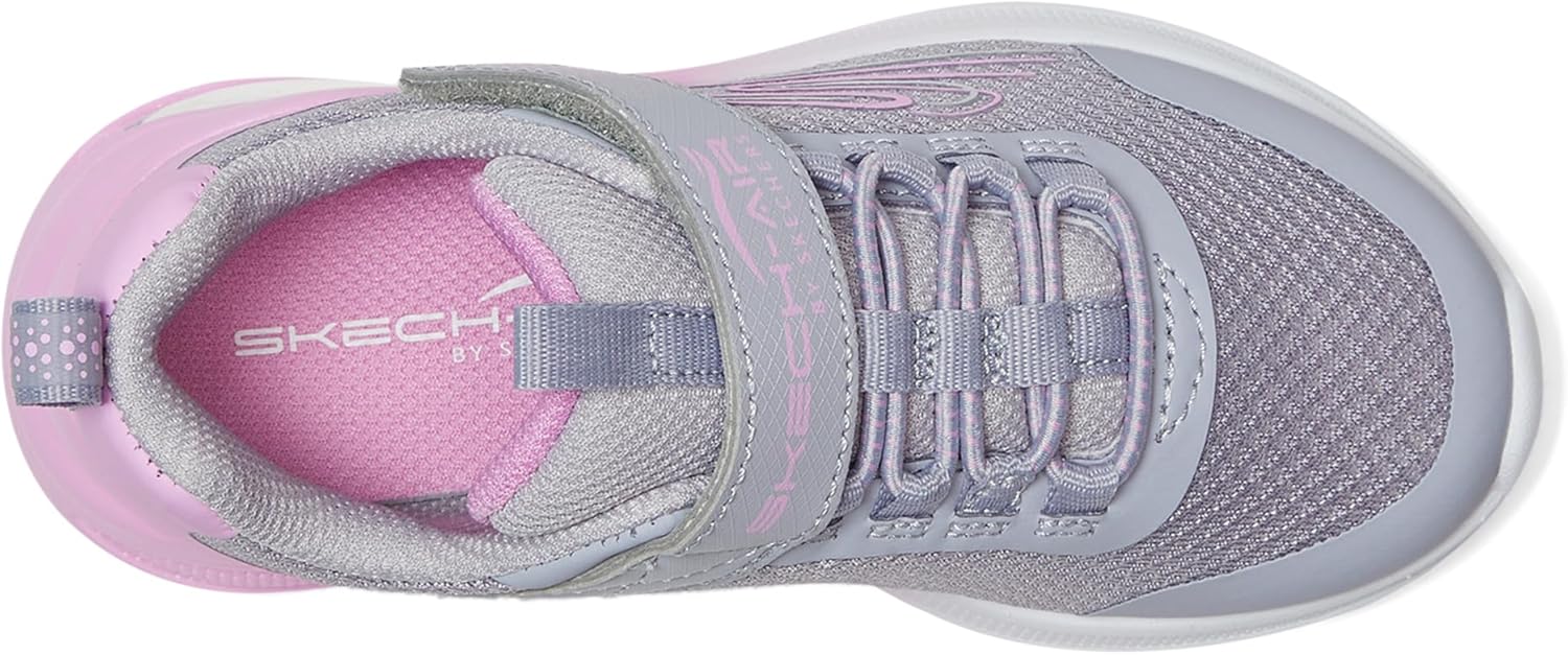 Skechers Girls' Microspec Max Advance-Fly 3.0 Sneakers - Image 5