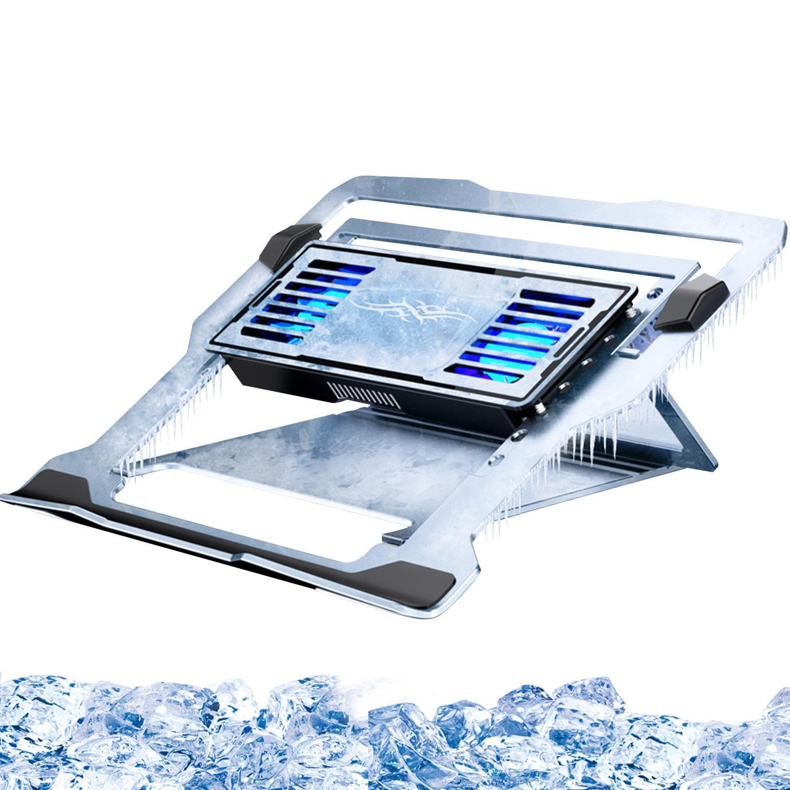 Soporte de refrigerador de laptop para escritorio, soporte para computadora