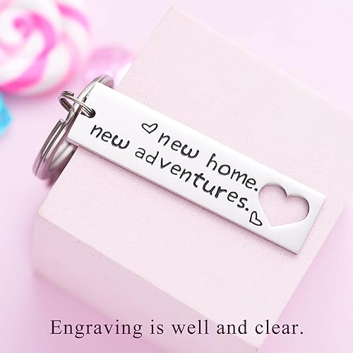 Miniatura 4 de Regalos de inauguración de la casa 2023 Llavero nuevo hogar Nuevos propietarios Regalo Casa Llaveros