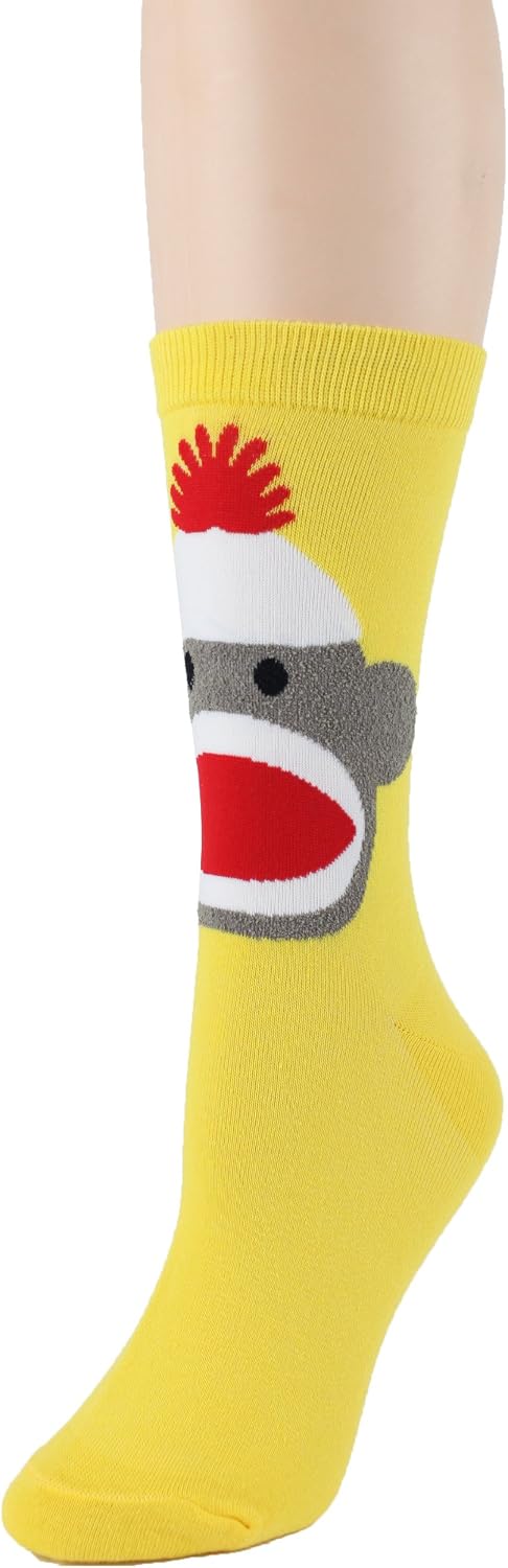 Foot Traffic Women's Novelty Animal Socks, Cute and Comfy Socks, Women's Shoe Sizes 4–10 image 4