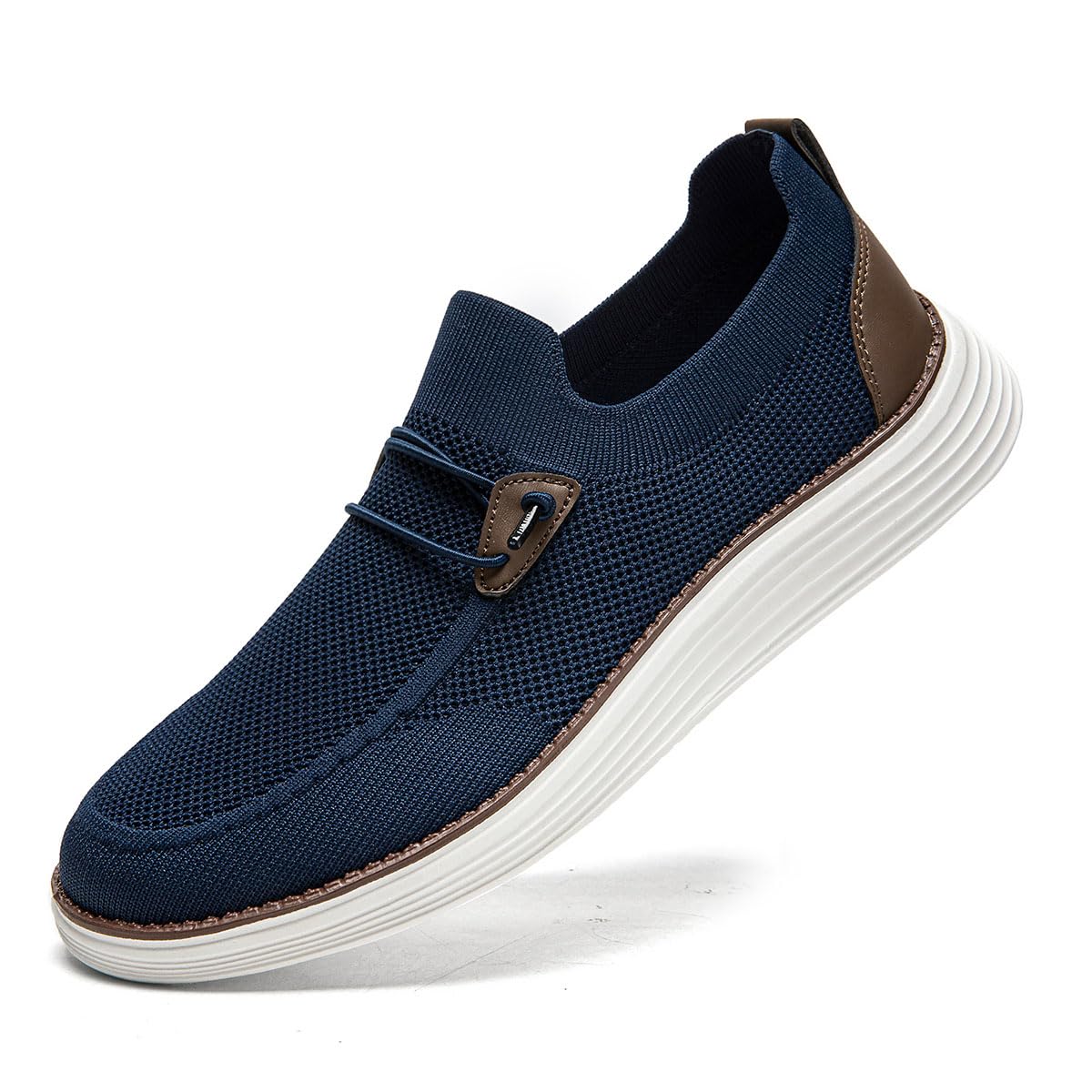 Zapatos cómodos Antideslizantes para Hombres Zapatos Casuales para Caminar Zapatos Casuales Retro Moda Ligera y Transpirable Zapatos de Jogging Moda Zapatos Casuales