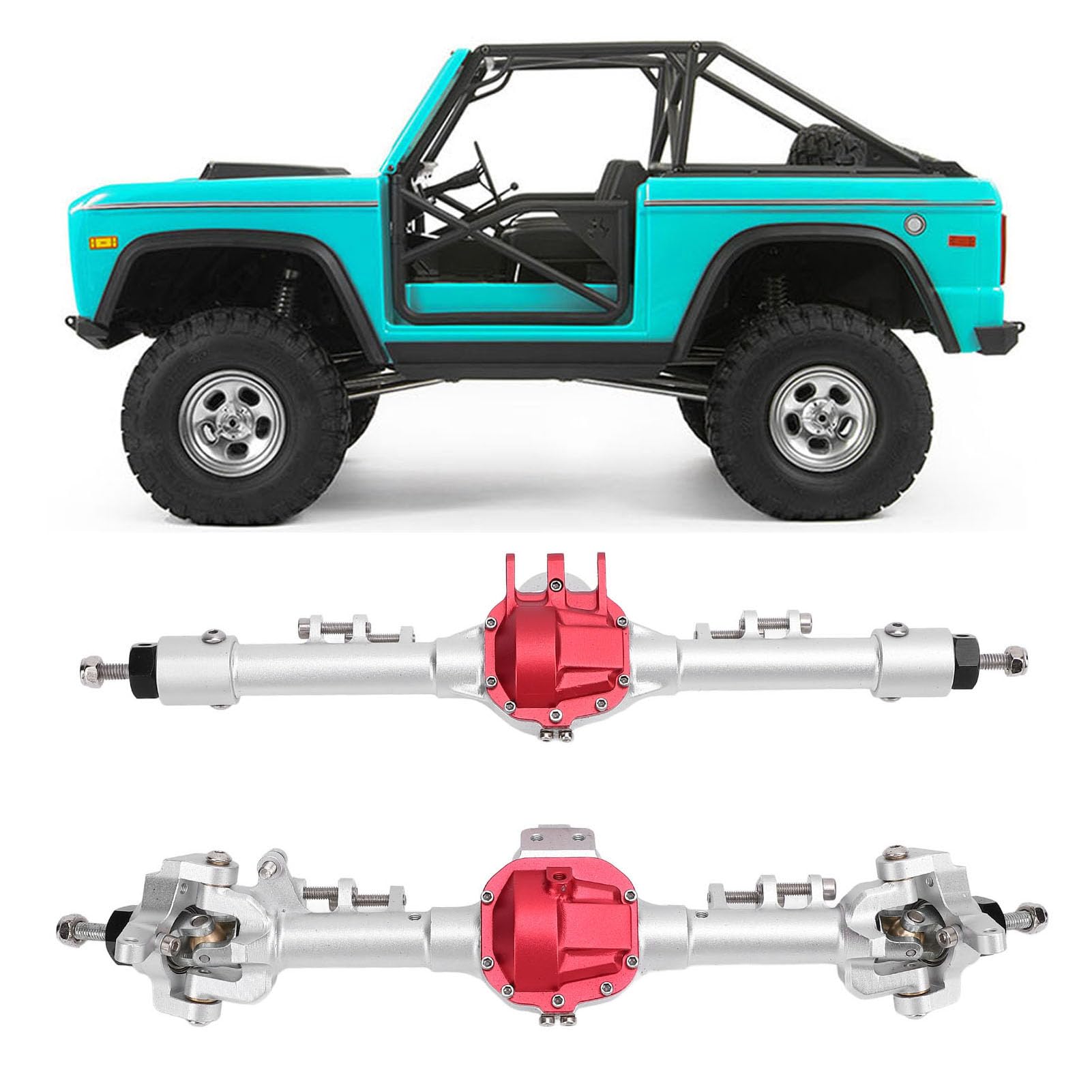Changor Zestaw Zespołu Osi RC do SCX10 II 90046 90047, Ulepszenie