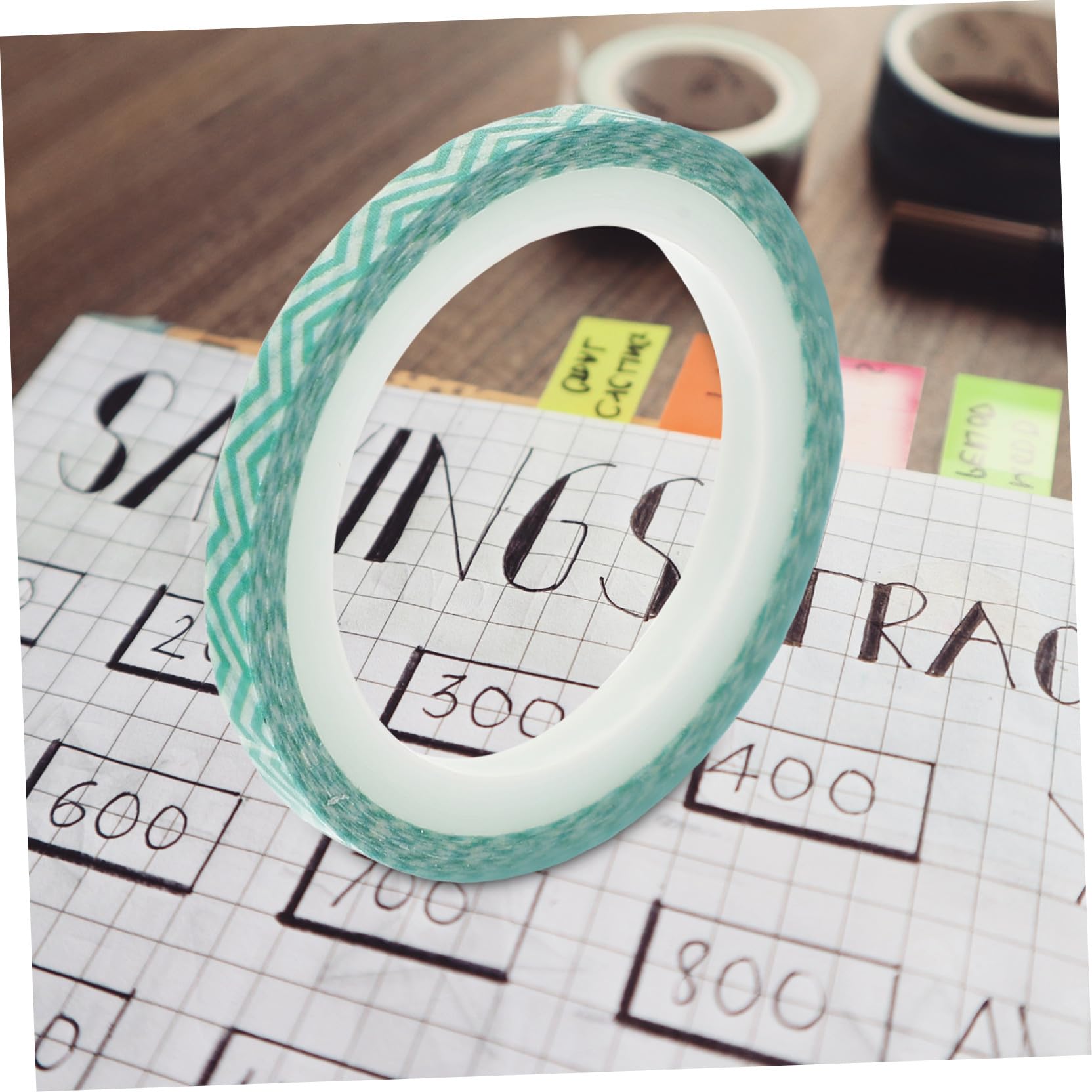 Artibetter Decorativa Japonés Washi Tape De Adhesiva Multifuncional Para Álbumes Manualidades Usar Residuos 48 Rollos*4