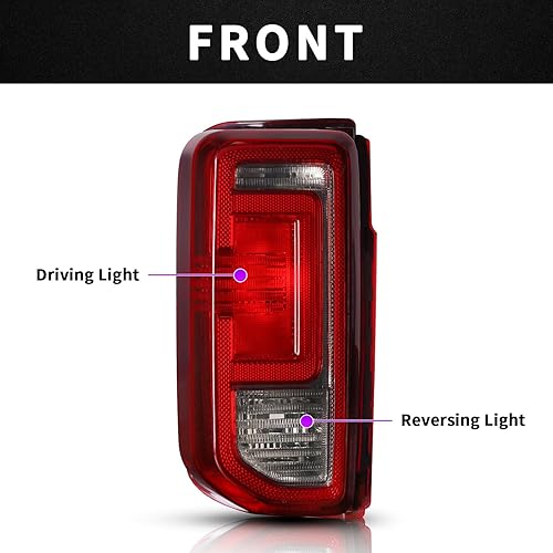 Miniatura 10 de Conjunto de luz trasera para Ford Bronco 2021 2022 2023 OE estilo halógeno modelo de fábrica de repuesto (sin bombilla)