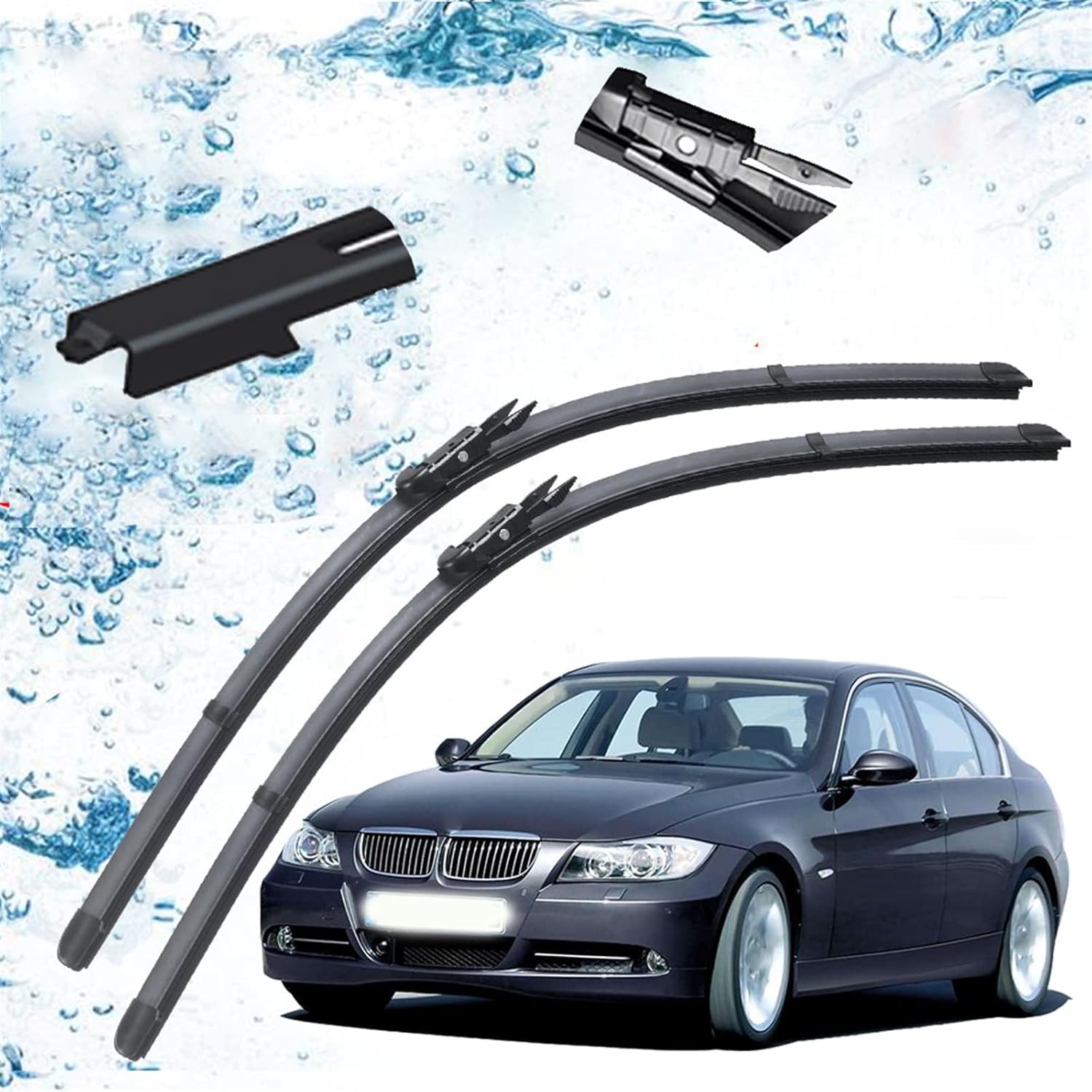 Car Front Window Windshield Windscreen Wiper Blades Brushes Cutter,For BMW 3 Series E90 E91 E92 E93 2009 2010 2011