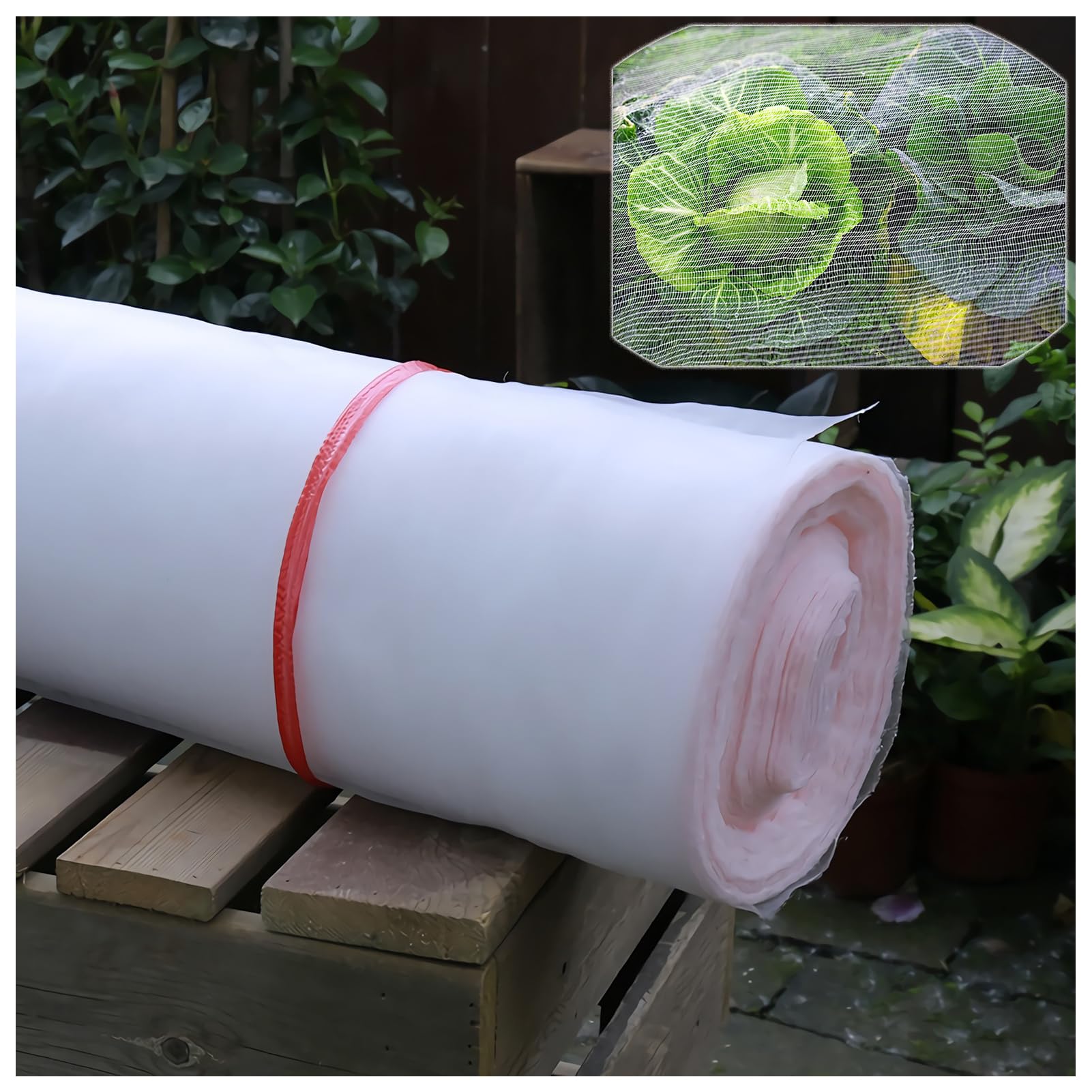 Gartennetze Gemüsenetz - 11x13m Insektennetz Feinmaschig Vogelnetz,Kulturschutznetz Pflanzenschutznetz Tunnel für Schädlings Kirschfruchtfliege Kohlfliegen,für Gemüsegarten Obstgarten schützen