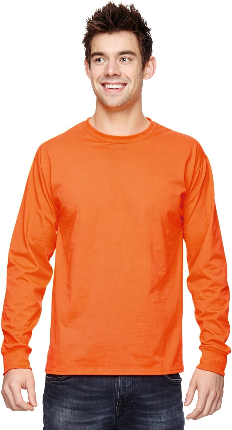 Fruit of the Loom Men's Long Asymmetric Collar