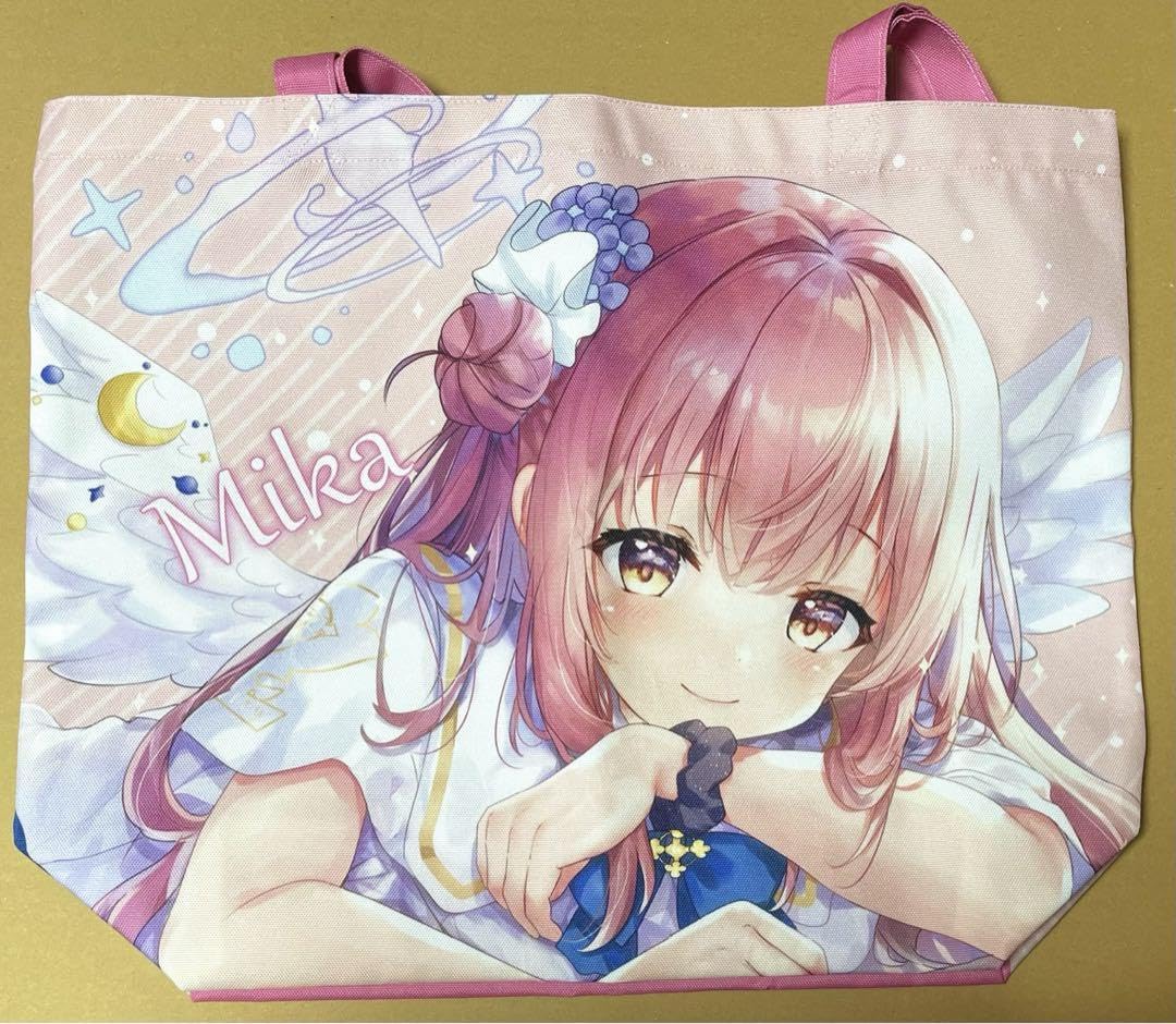 Amazon.co.jp: ブルアカ フルグラトートバッグ 聖園ミカ りかたん C102