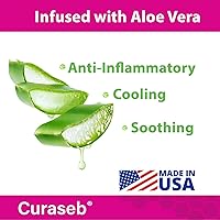 Vista 3 de Curaseb Tratamiento de puntos calientes para perros y gatos – Alivio instantáneo de picazón para puntos calientes, lamer patas, erupciones