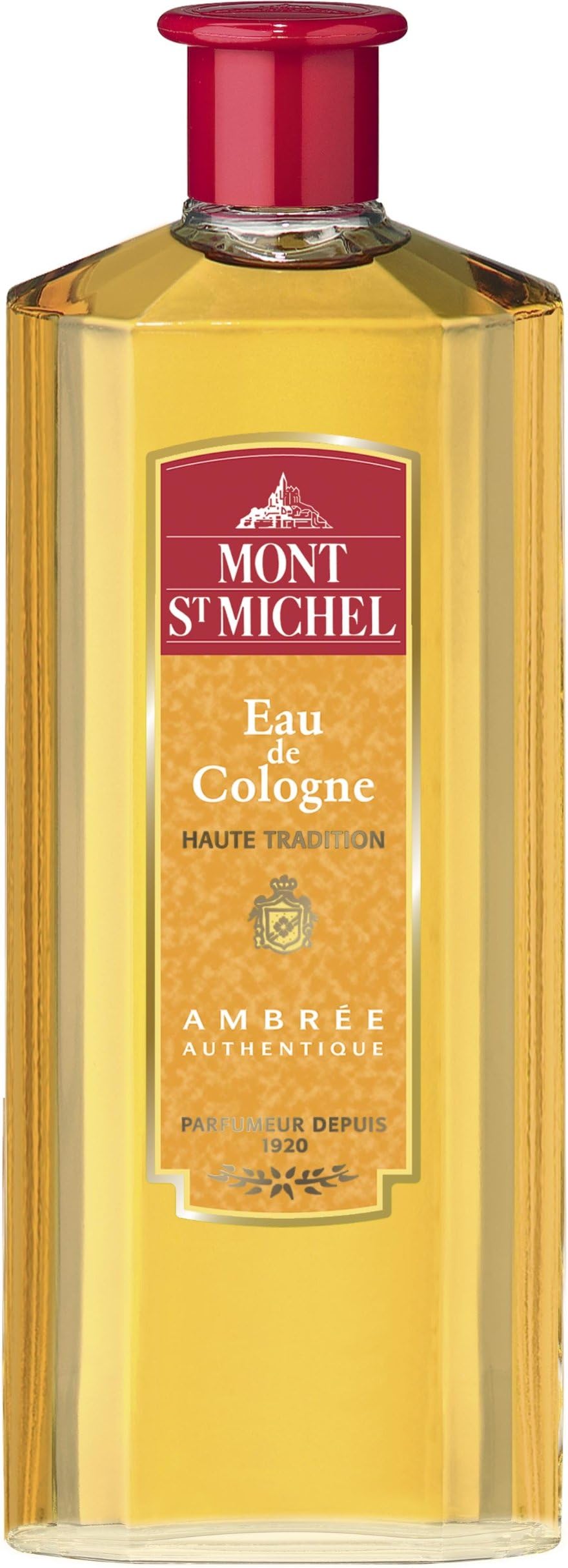 'Mont St Michel - Eau de Cologne - Ambrée Authentique - Flacon 750 ml'