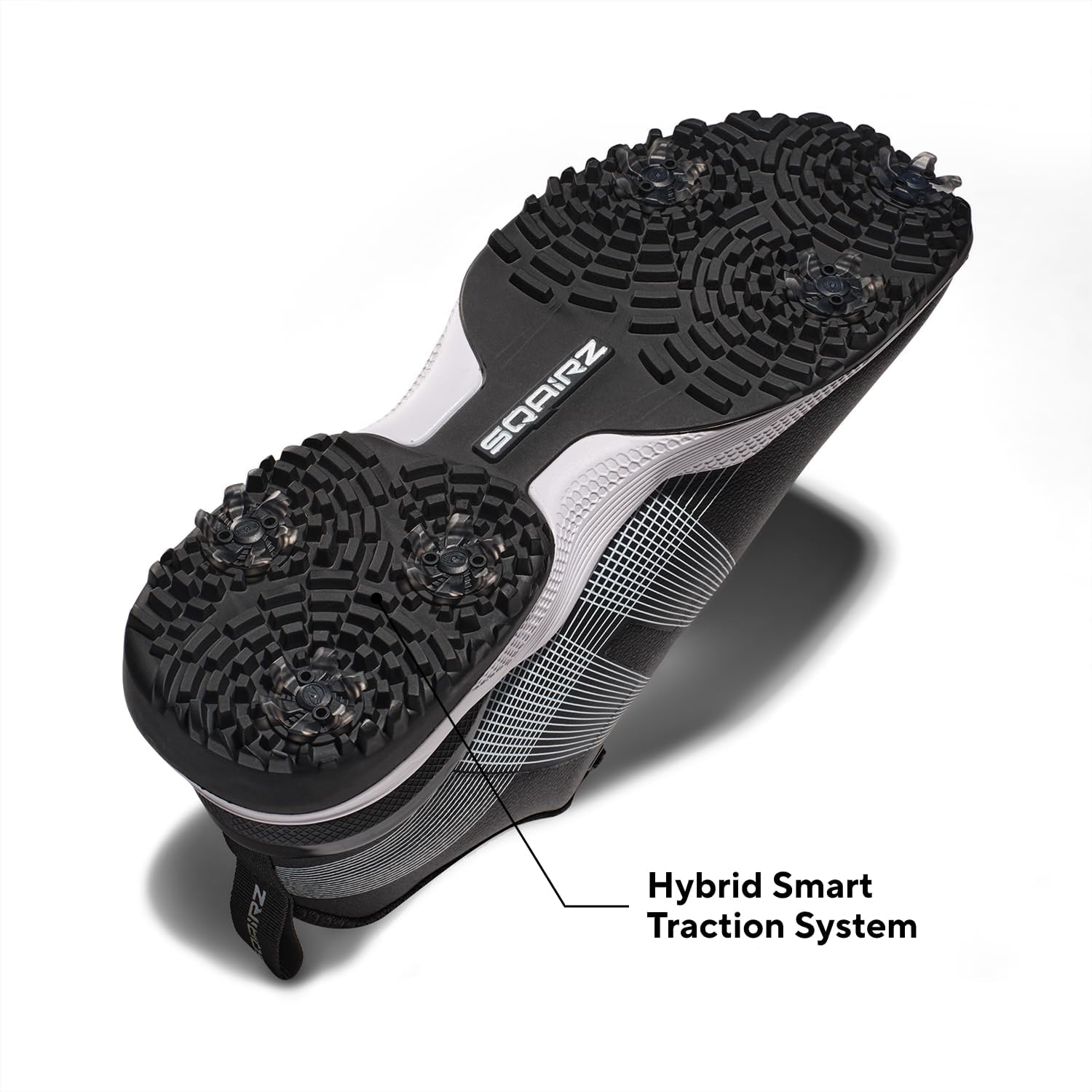 SQAIRZ Velo LT-X Men Golf Shoes, Designed for Balance & Performance, Waterproof Golf Shoes Mens, Replaceable Spikes