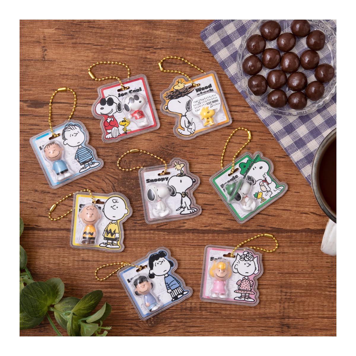 Amazon.co.jp: PEANUTS -SNOOPY- パッケージチャーム＆チョコボーロ 10