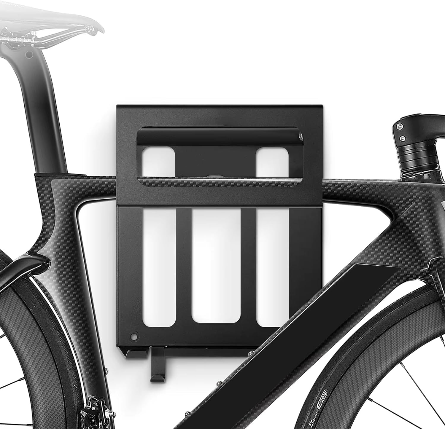 Bike Wall Rack, Indoor Bike Storage with Shelf Bracket, Bicycle Wall Mount for Storing mountain Road Bicycles
