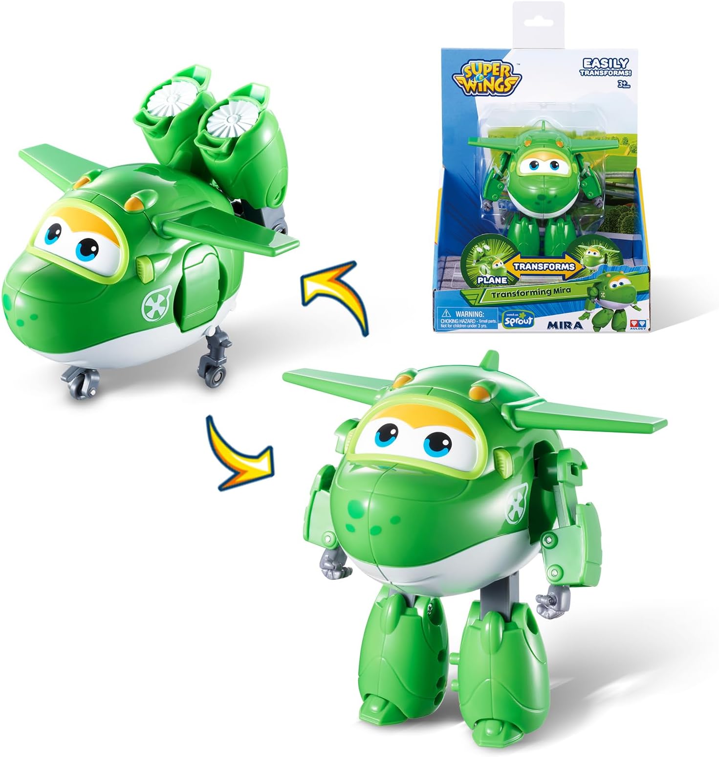 VIPZON Transforming Mira Super Wings