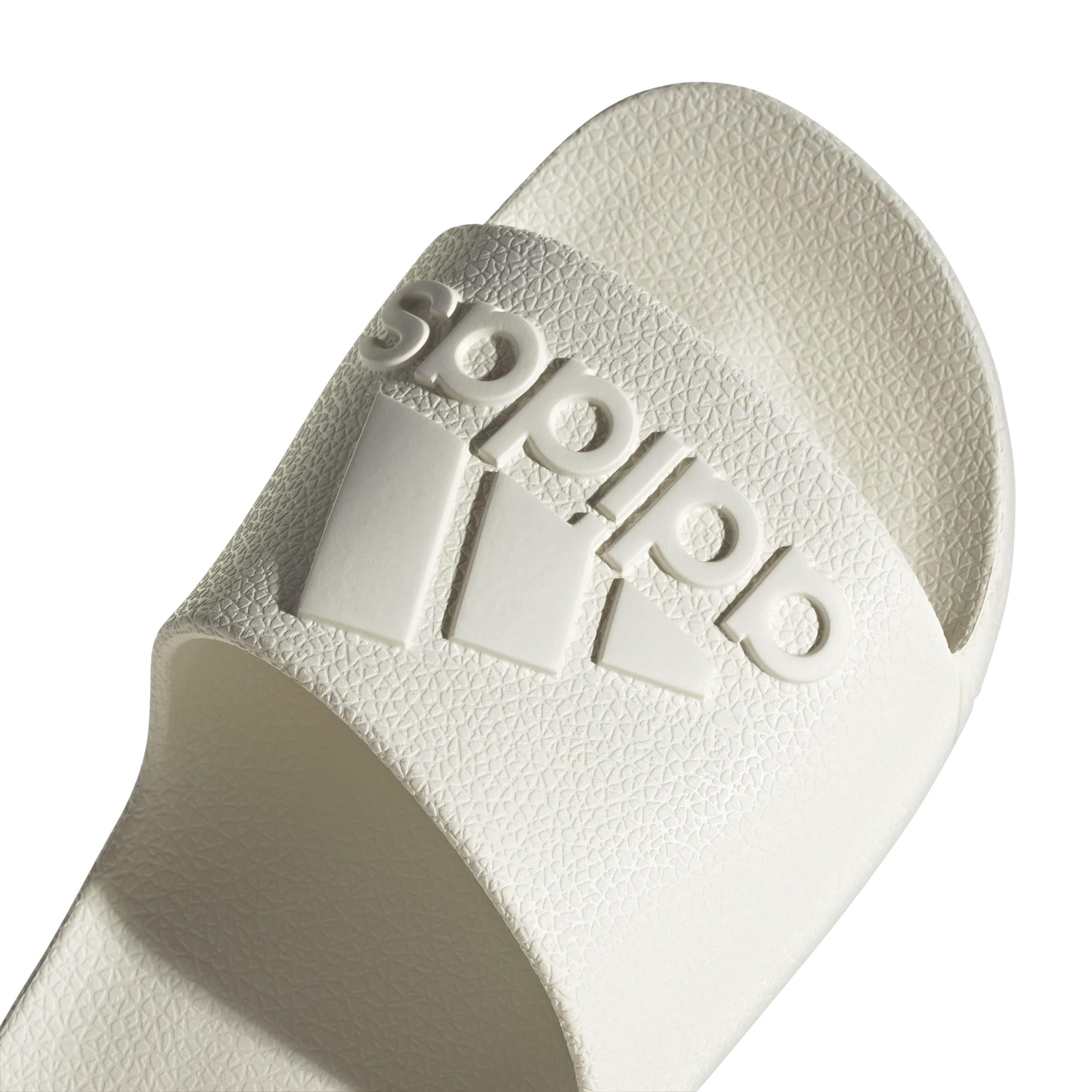 Chanclas adidas Adilette Aqua unisex para adultos, Blanco roto/blanco roto/blanco roto., 13 Women/12 Men