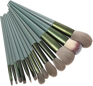 Juego de 13 brochas de maquillaje suaves y se...