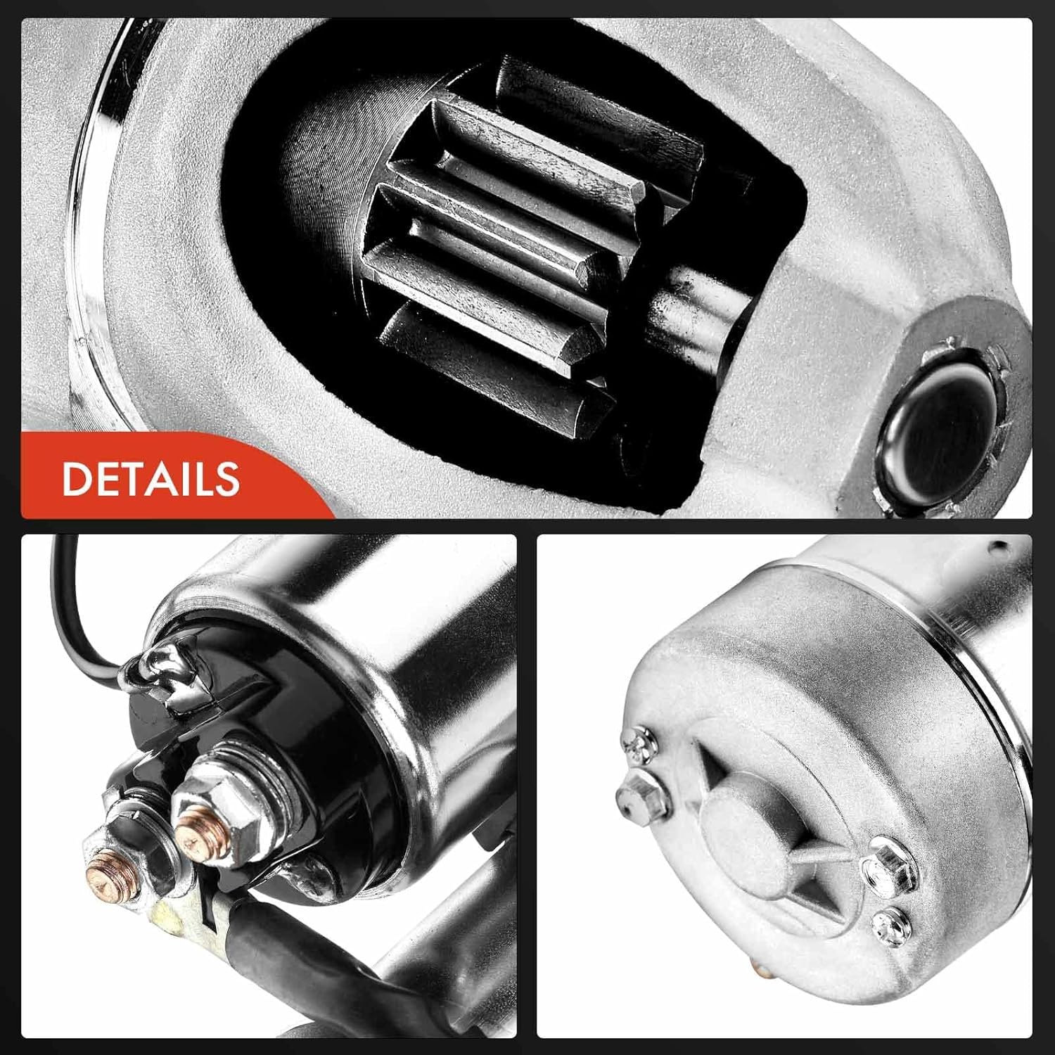 A-Premium Starter Motor Compatible with Nissan Maxima 2000-2003 3.0L 3.5L & Infiniti I30 2000-2001 3.0L, I35 2002-2004 3.5L, 12V 1.4KW 11T CCW, Replace# 23300-5Y710 23300-2Y900R M000T87181 S114-801D