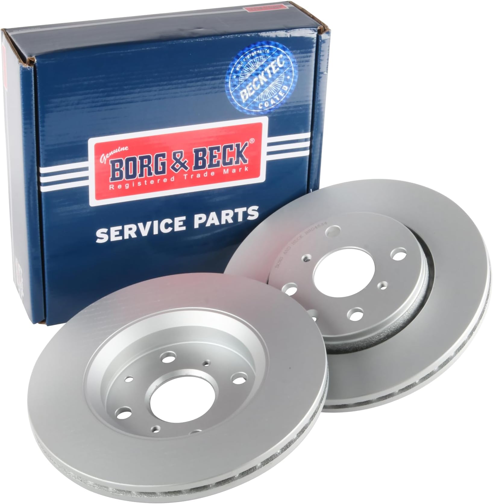Borg & Beck BRAKE DISC PAIR Citroen C1/Peu107 05/05-