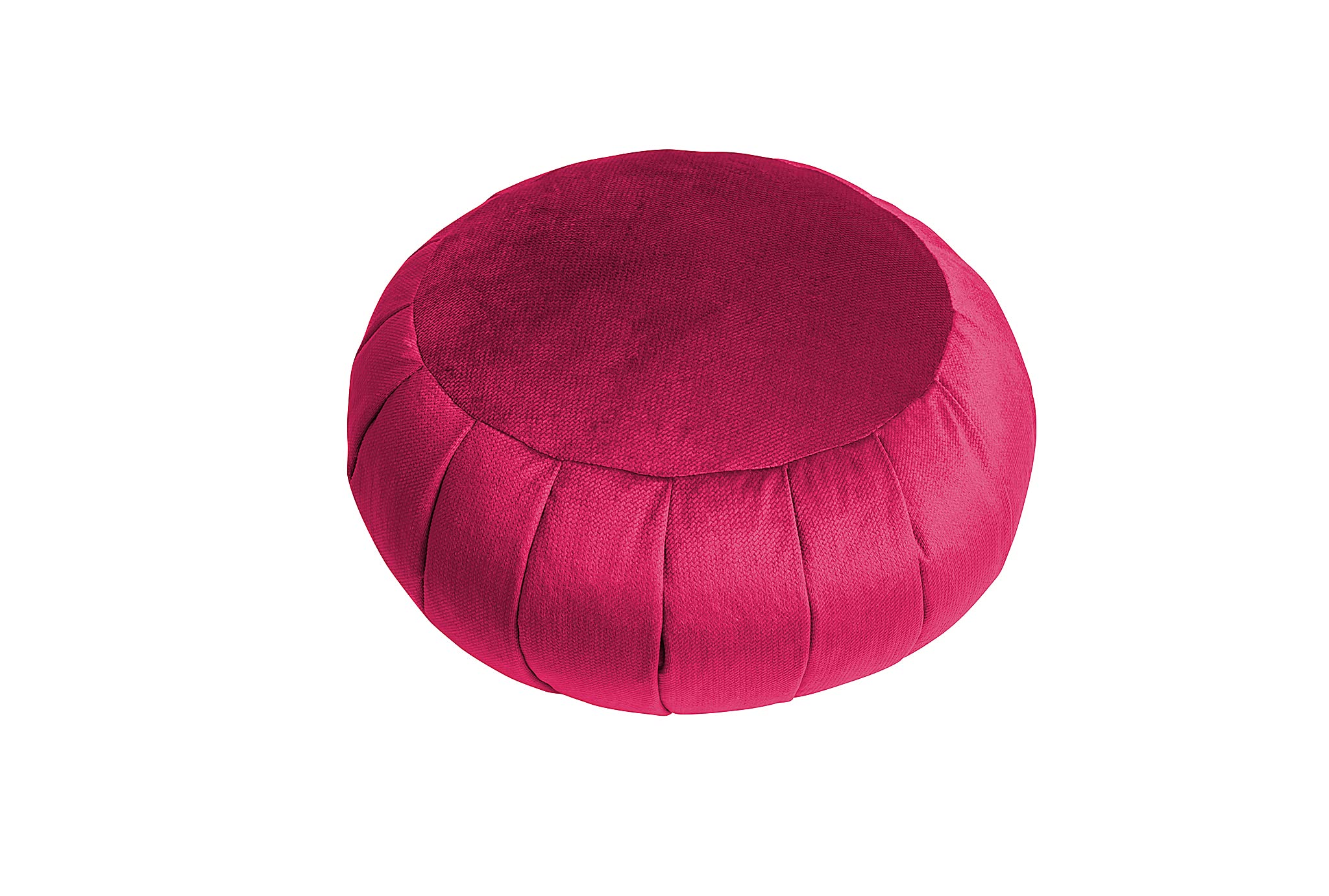 Zestaw do Yogi z Poduszką Zafu – Bolster – Poduszką na Oczy – Miękka Stabilna Poduszka do Podpierania – Poduszka do Medytacji – Regeneracja – Relaks – Odpoczynek - Carmine Red