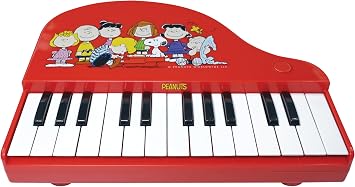 LICENSE 2 PLAY Peanuts Schroeder 25 Note Grand Piano, Musical Instrument Toy, Toddler Ages 3 and Up