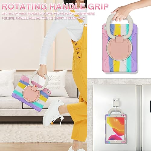 Miniatura 4 de BATYUE Funda para iPad de 6 generación de 9.7 pulgadas 2018, iPad 5 generación 2017, iPad Air 2iPad Pro de 9.7 pulgadas, funda protectora a prueba