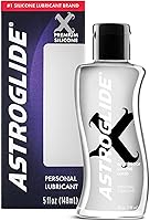 Astroglide Silicone X Premium Lube 5oz - Waterproof Silky Lubricant for Vaginal Anal Sex & Water Play
