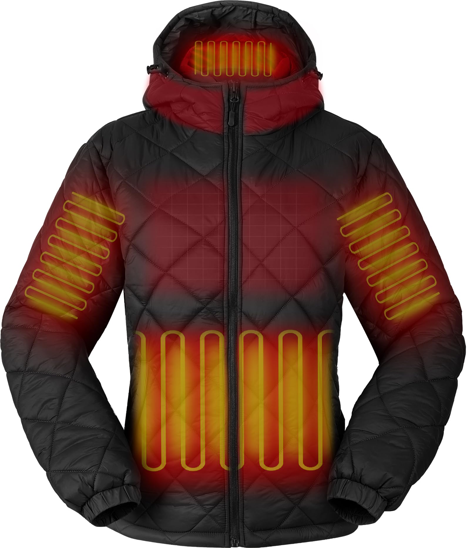 TRISTEAFF Quilted Down Jacket