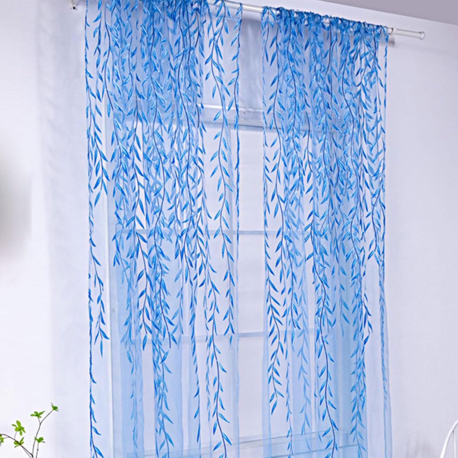 Amazon|ZZZIQUN しだれ柳カーテン、しだれ柳の木の窓カーテン Amazon|ZZZIQUN しだれ柳カーテン、しだれ柳の木の窓カーテン