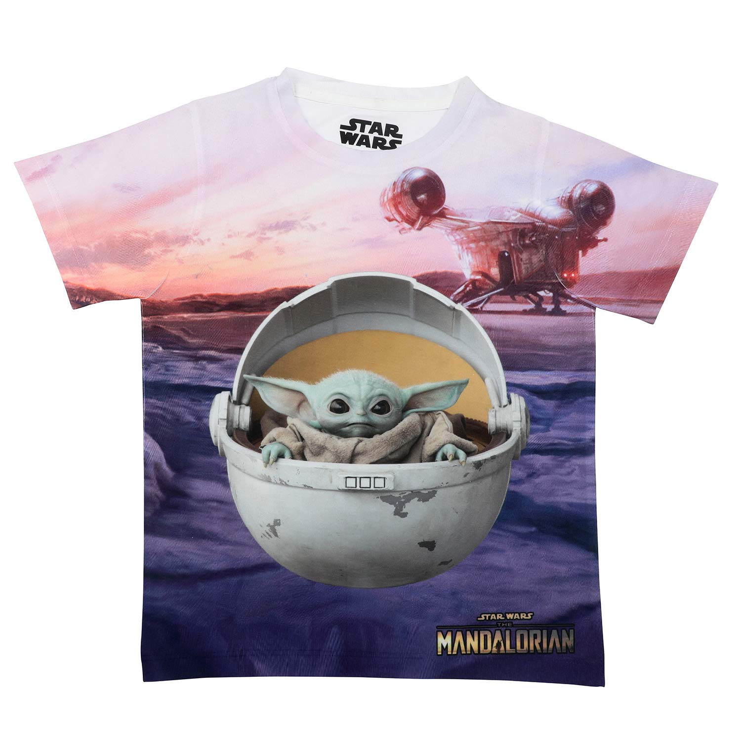 Star WarsBoys Graphic Print Multi T-Shirt - (DSW0115_13-14Y)