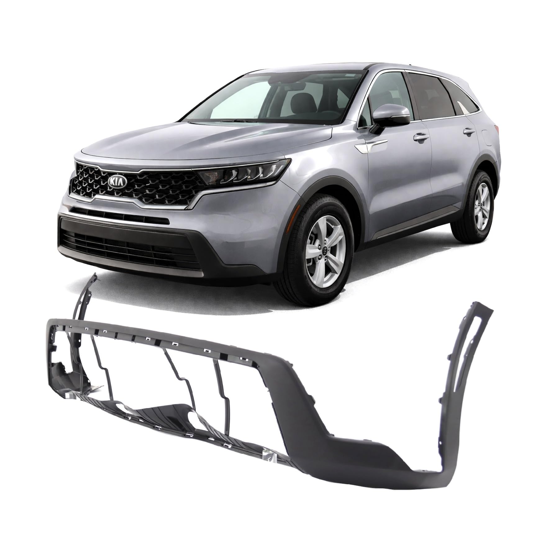 FitParts Compatible with Kia Sorento 2021–2023 Front Lower Bumper Cover