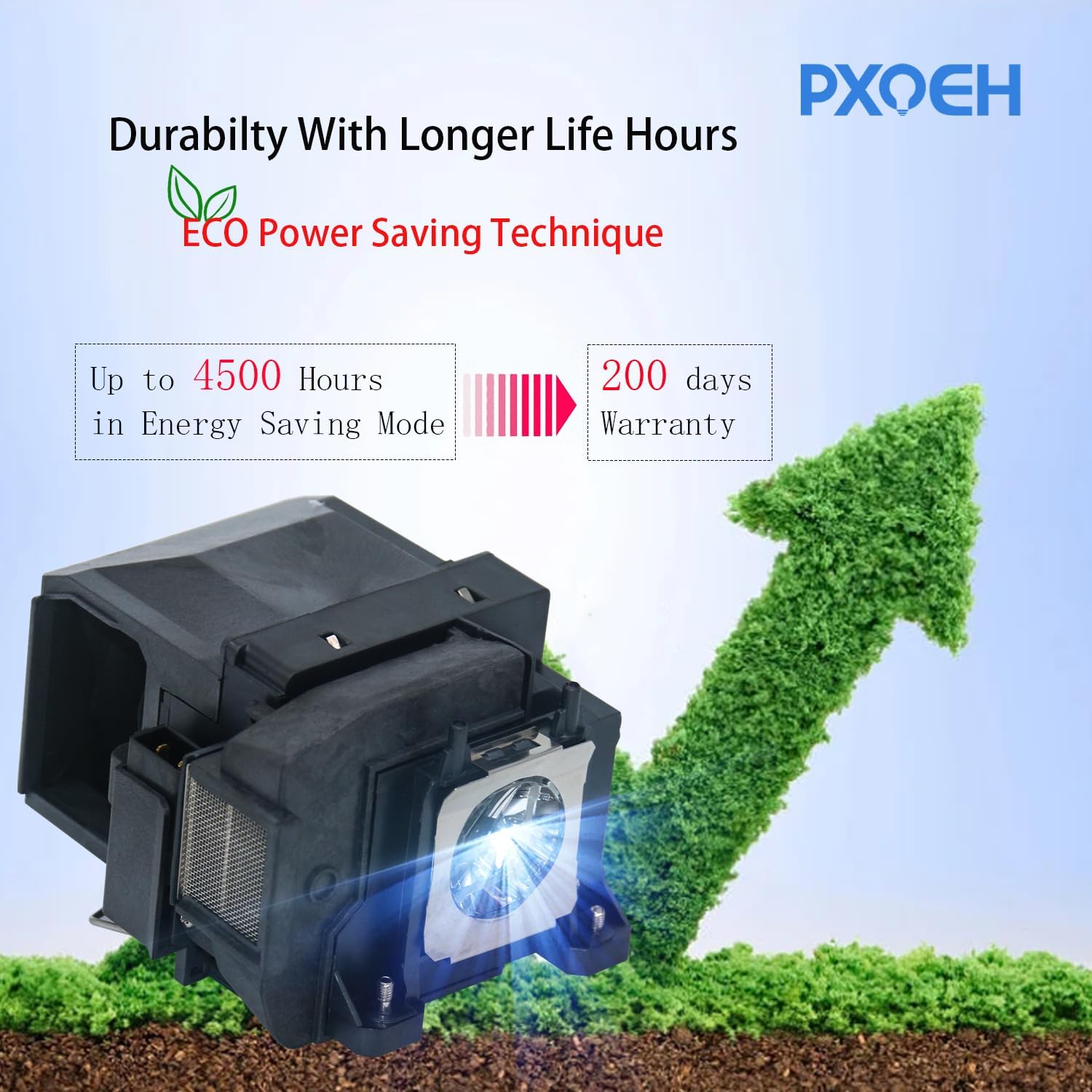 A+ Quality ELP85 V13h010l85 for Epson powerlite Home Cinema 3000 3100 3200 3500 3600E 3700 3800 3900 EH-TW6600 EH-TW6600W EH-TW6800 EH-TW6700 Replacement Projector Lamp Bulb with Housing