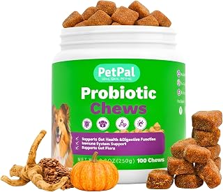 Healthy Dog Training Treats, Grain-Free, Low-Calorie Rewards for Training & Digestion. Probiotics for Gut Health & Rewarding, 100 Counts