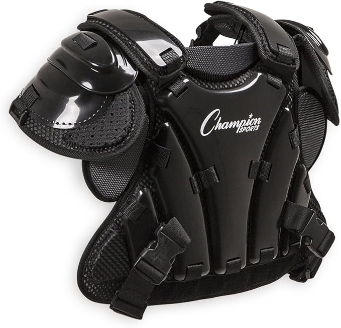 Champion Sports Umpire Chest Protector: 3 Millimeter Molded Plate Armor