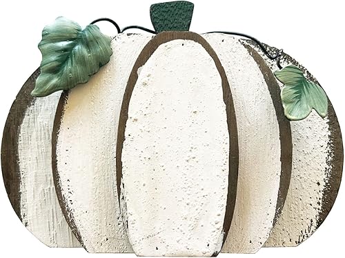 Miniatura 4 de Decoración de otoño de calabaza de madera rústica para el hogar, cosecha de otoño, estante de escritorio, cocina, bandeja escalonada, decoración de