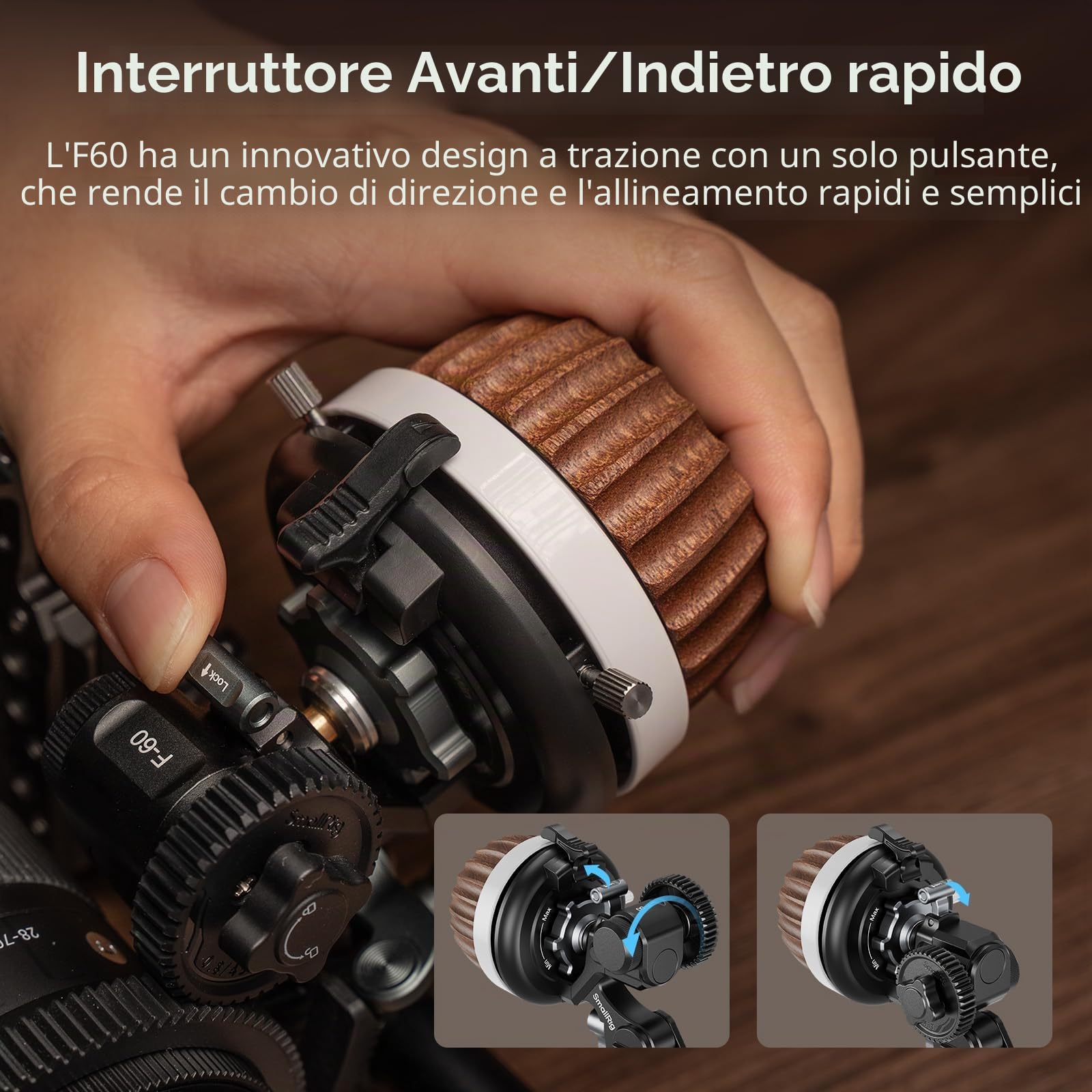 SMALLRIG Modular Follow Focus F60-3850