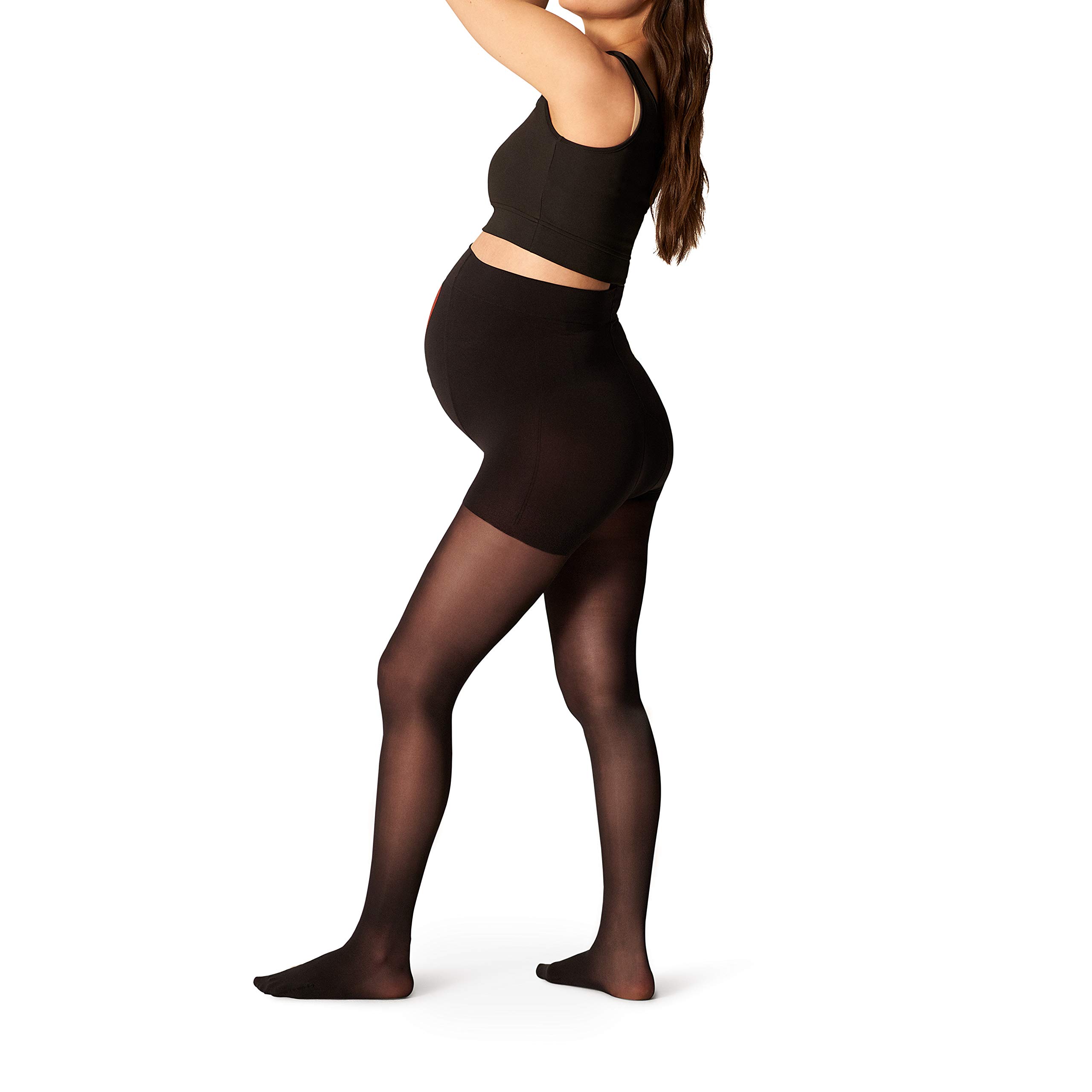 ITEM m6 - MAMA TIGHTS | nieprzezroczyste rajstopy ciążowe z kompresją