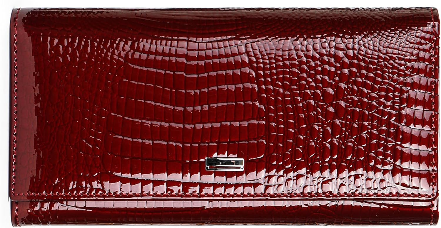 Women's Wallet Long Leather Purse Credit Card Ladies Casual Wallet Fashion Clutch - Image 8