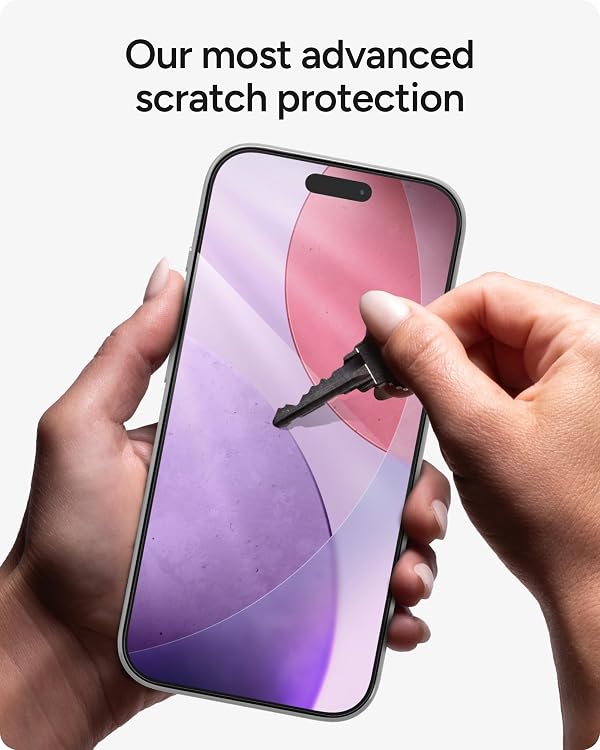 ZAGG XTR5 Screen Protector for iPhone 17 Pro - Glass, Blue Light Protection, 11X Stronger, Eyesafe CPF60 Tech, Anti-reflective Tech, Vibrant Color & Touch Sensitive Tempered Glass, Easy To Install by ZAGG - Used condition - Image 8