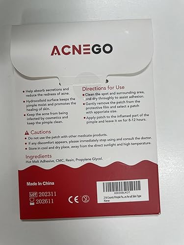 Miniatura 8 de 216 parches de espinillas para cara, parches hidrocoloides para acné, parches de acné para cara, parches de acné quístico, parches hidrocoloides