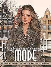 Mode Malbuch: Entdecken Sie 50 Mode-Malvorlagen fü