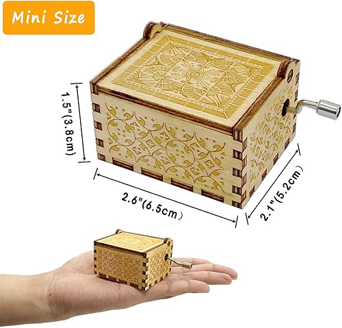 Miniatura 2 de You Are My Sunshine - Caja de música con diseño de girasol, regalos únicos para cumpleaños, aniversario, Navidad, día de San Valentín, día de la