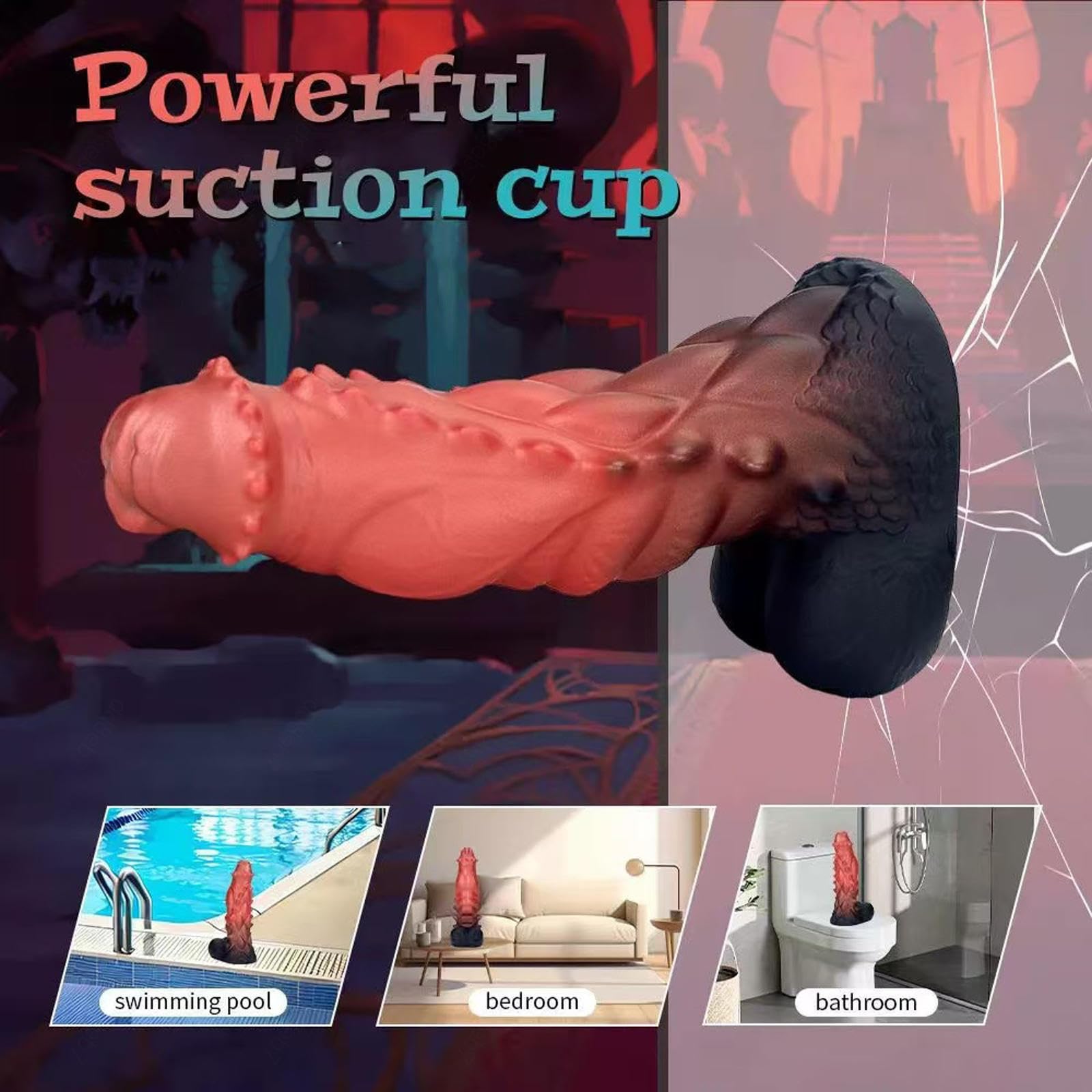 Fallo Cavallo Enorme Di Xxl Xs Ultra Small Indossabile Realistico a Forma Con in Silicone Dildo Fantasy Animal Horse Grosso Ventosa Piccolo Didol Donne Grande Realistici Dildi Uomo Xxxl,red-XL