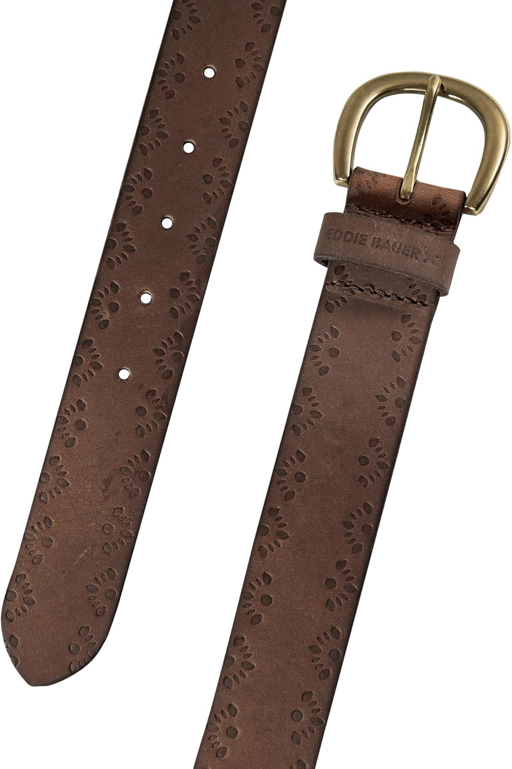 Eddie Bauer Women's Casual Leather Belts with Durable Metal Buckle